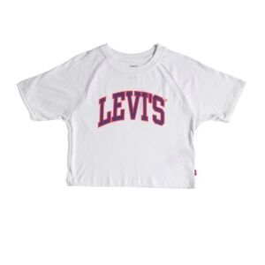 LEVIS Girls Cropped Boxy Tee